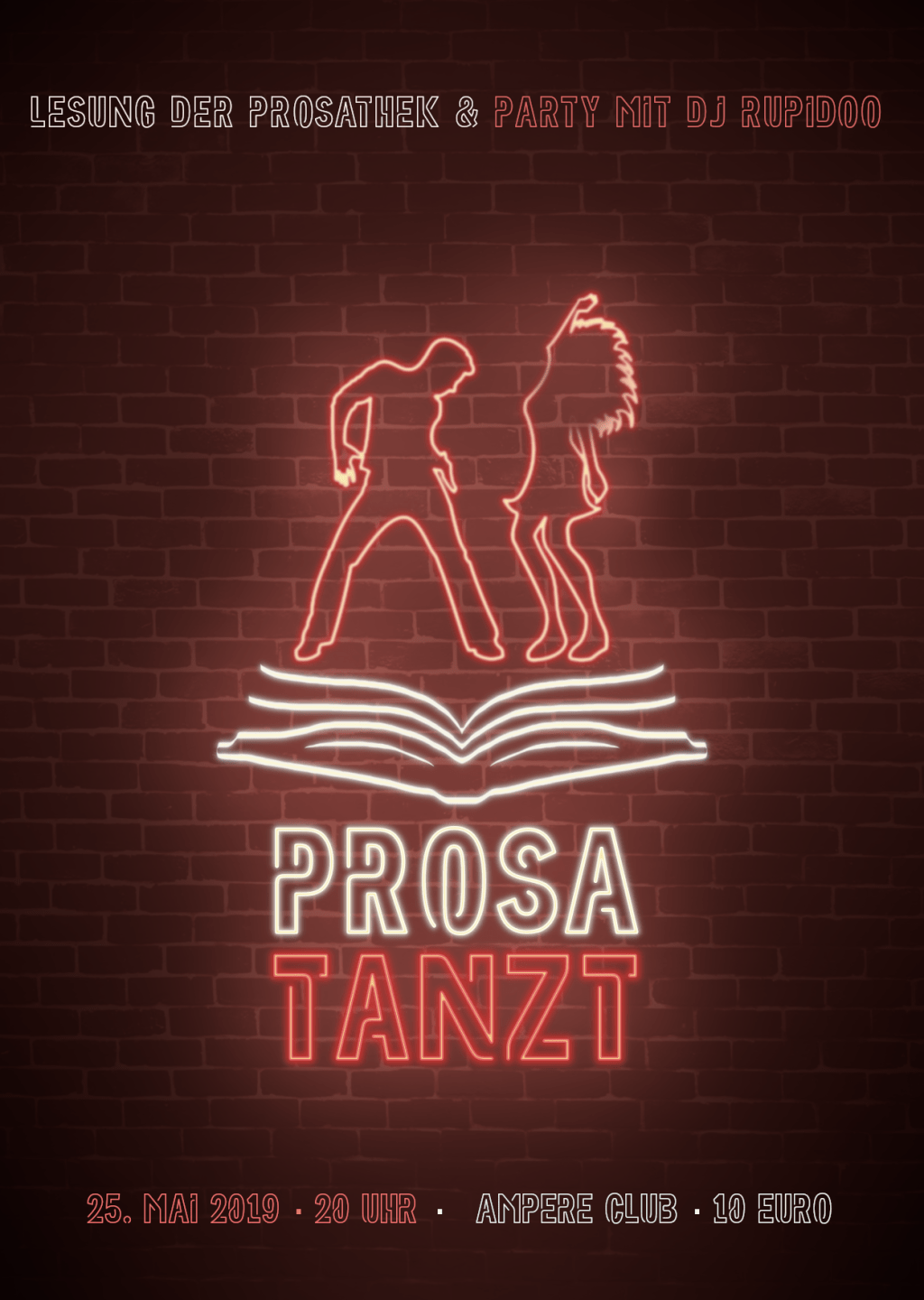 Lesung + Party am&nbsp;Samstag!