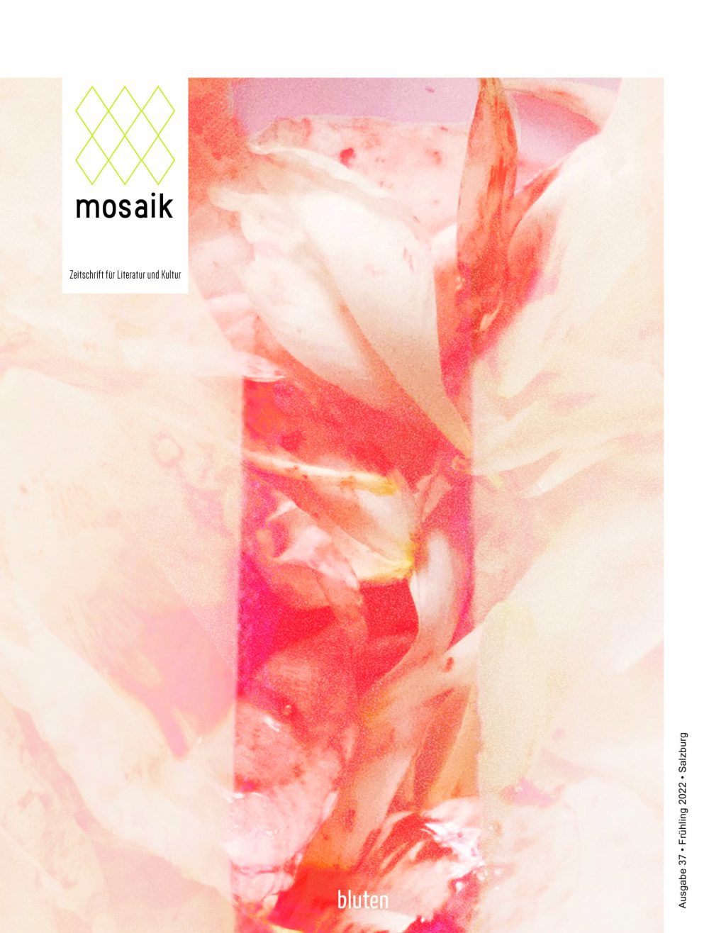 mosaik 37 – bluten – mit einem Beitrag von Verena Ullmann